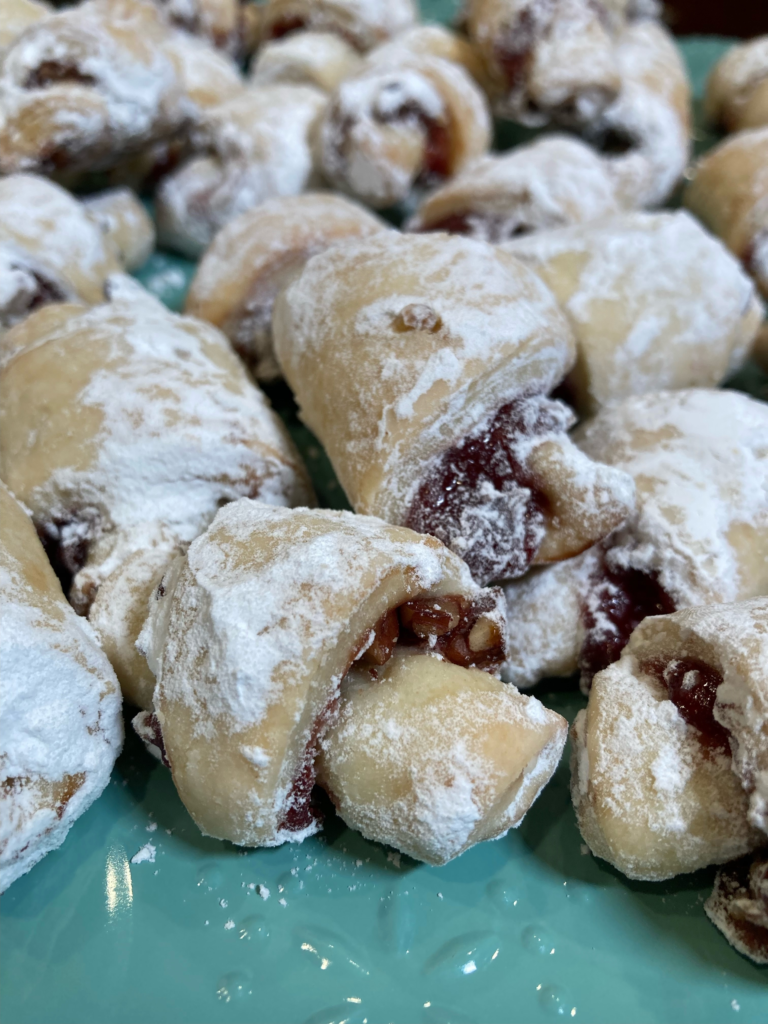 Strawberry Pecan Rugelach