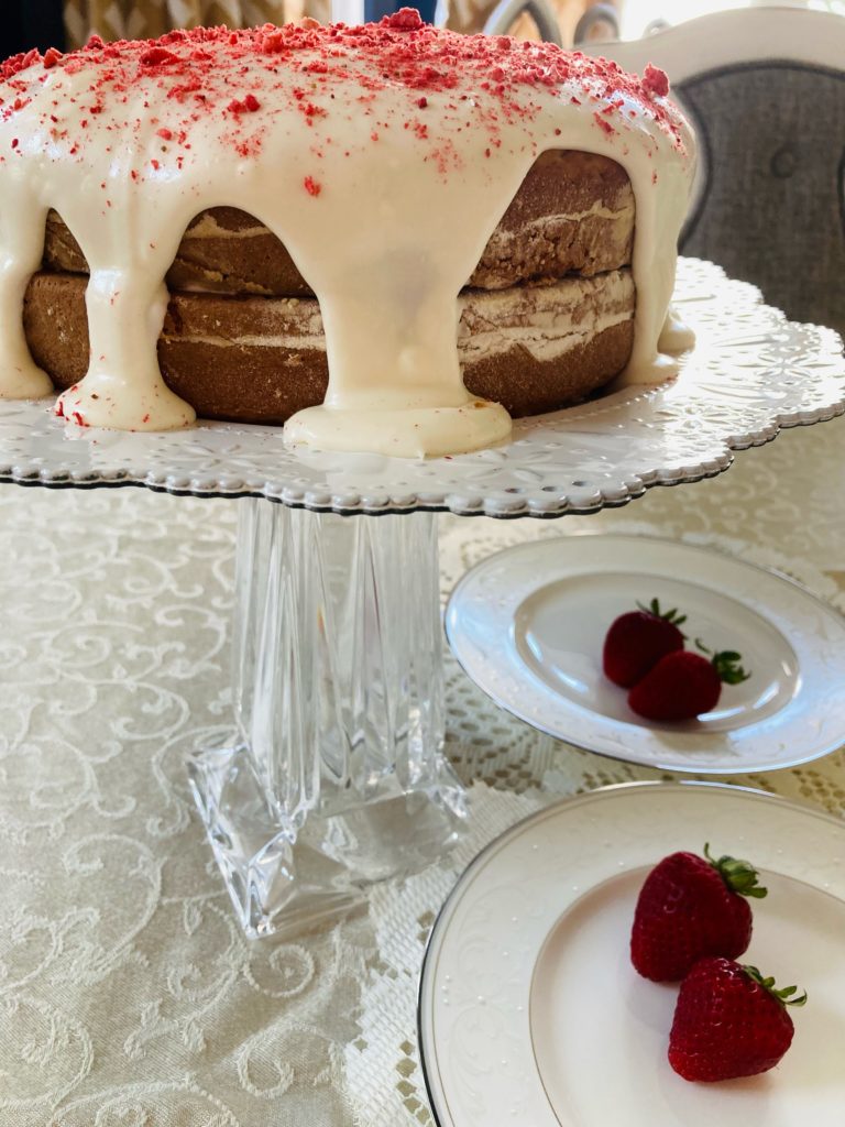 Strawberries and Cream cake