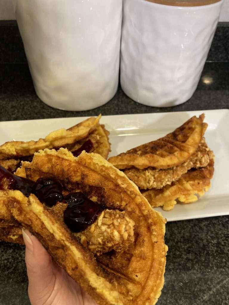Chicken & Waffle Taco