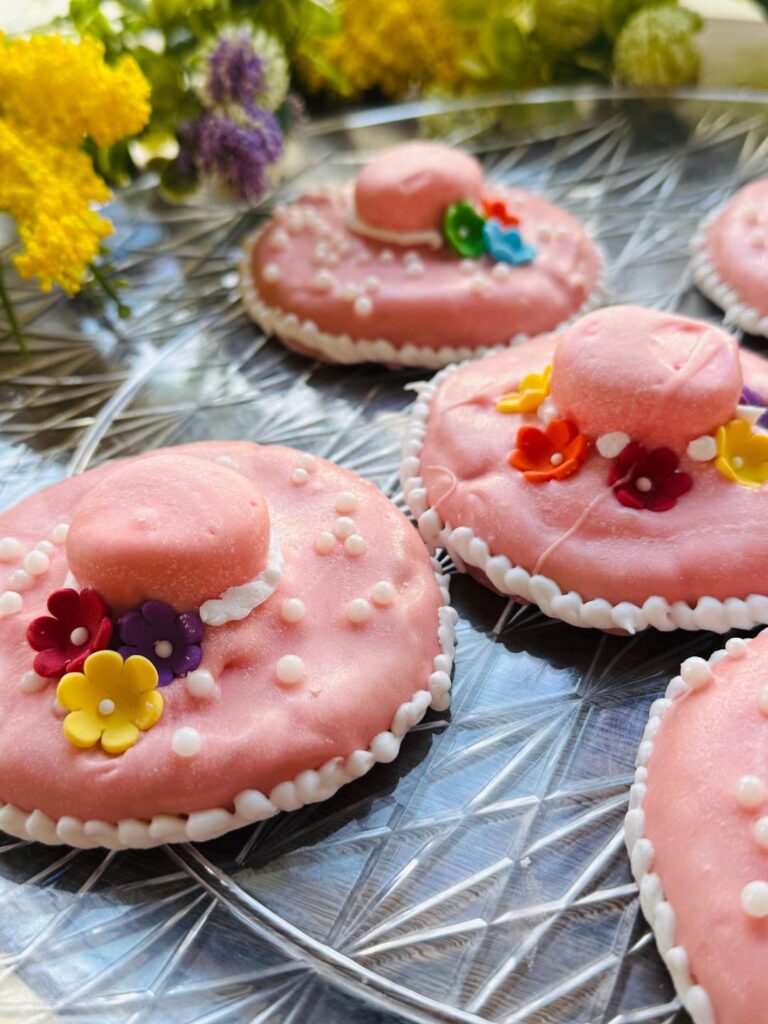 Derby Day Hat Cookies