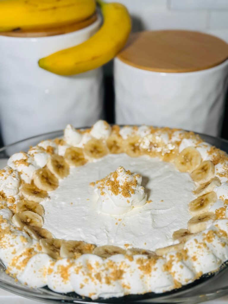 Nutty Banana Cream Pie