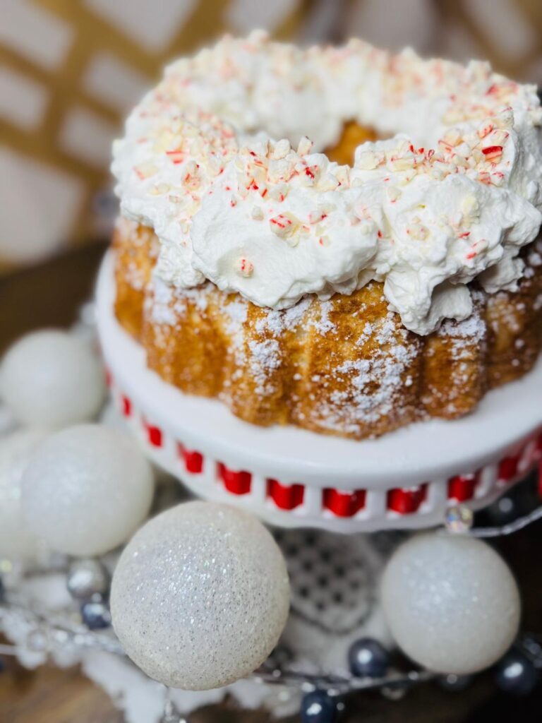 Christmas Angel Food Cake