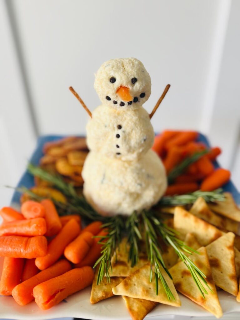 Ted Cooper Cheeseball Snowman