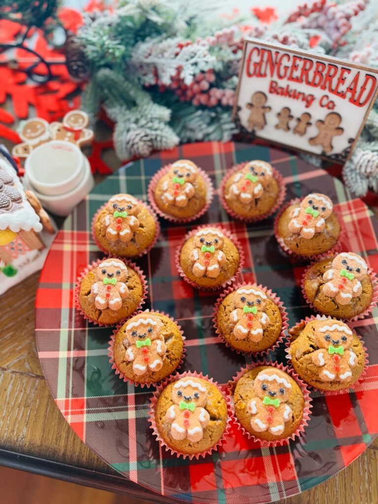 Gingerbread “Stud” Muffins