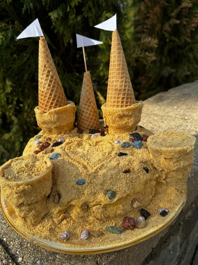 Sand Castle Cake