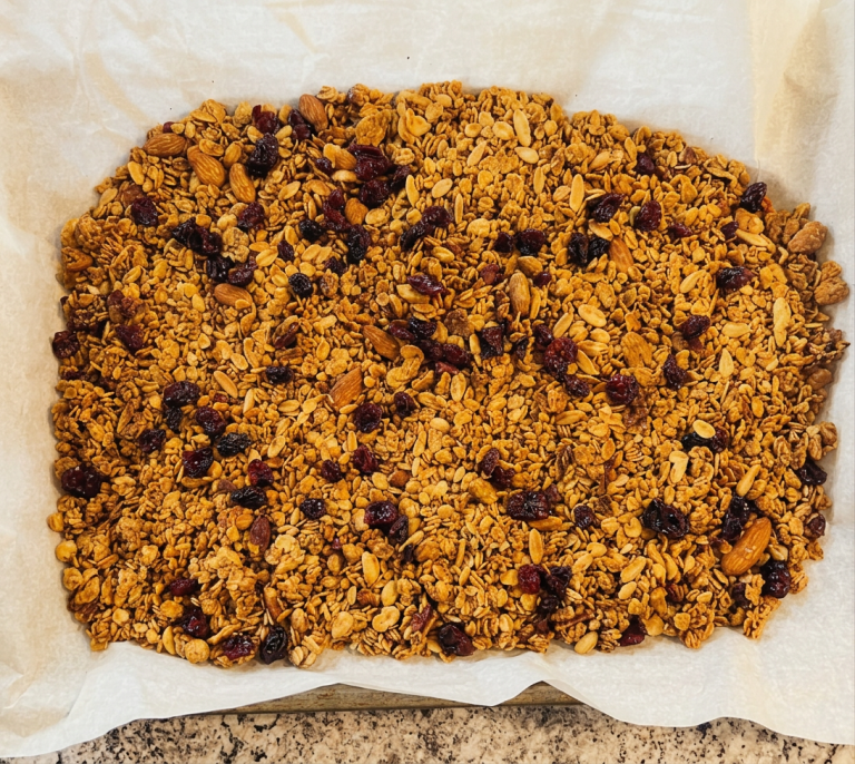 Orange Granola Trail Mix Inspired by Hallmark’s Chasing Waterfalls