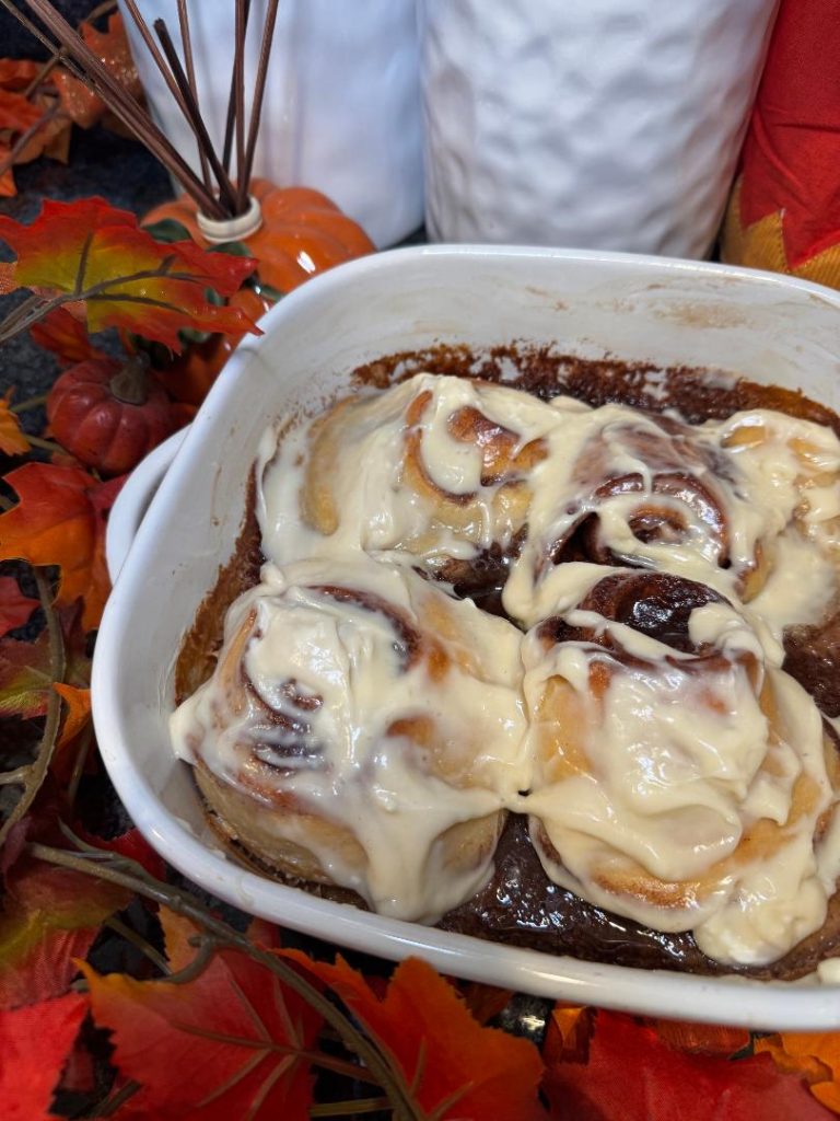 Maple Cinnamon Rolls